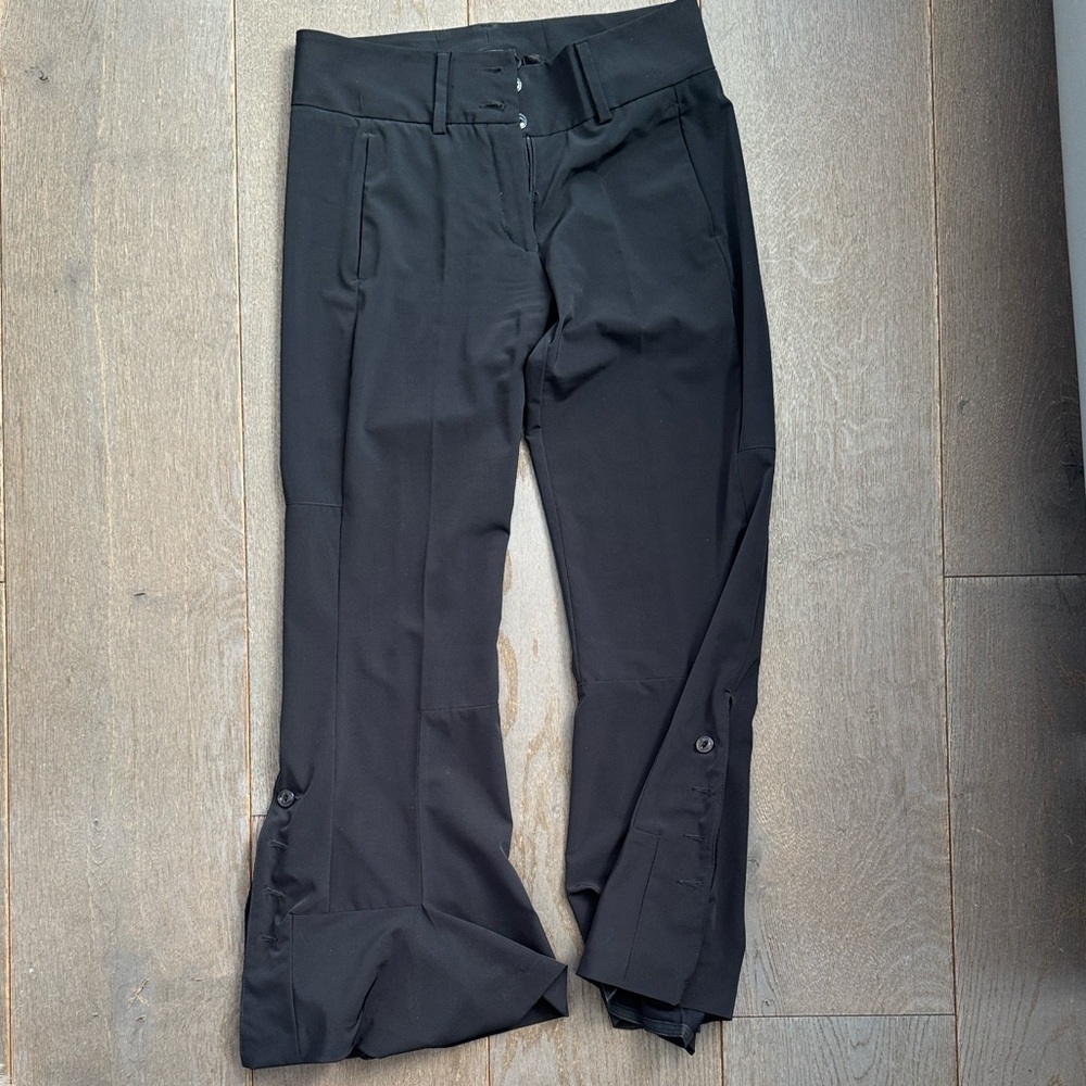 Marithe Francois Girbaud Black Capris